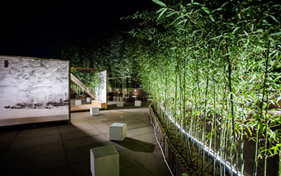 園林庭院空間中的夜景設(shè)計(jì)塑造