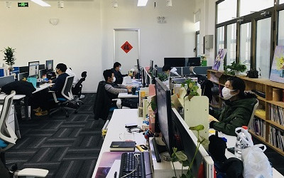 信達電通到崗到位，做好疫情防控集中消殺工作