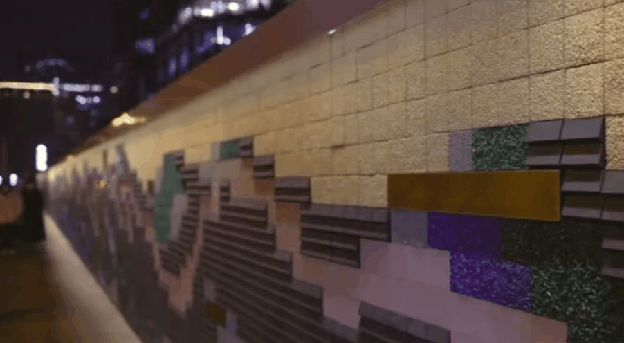 青山萬里圖，看大美中國 | 信達(dá)電通燈具支持的朝陽這堵墻被趙立堅“點(diǎn)名”啦！