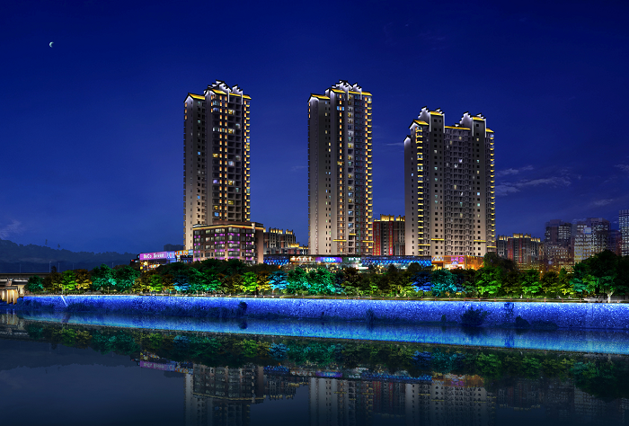 韶關三江六岸夜景照明